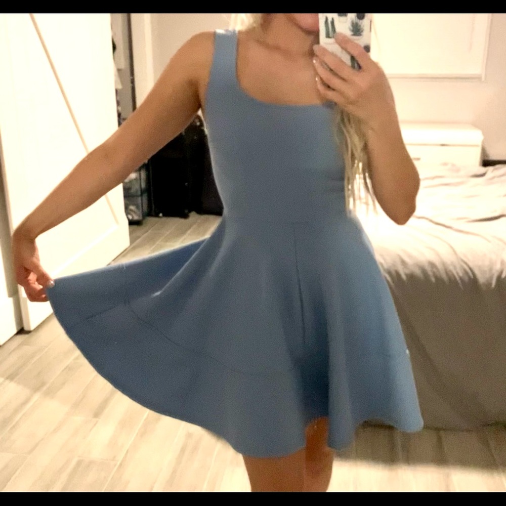 Light blue retro sundress